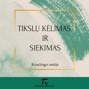 Tikslų nustatymas ir siekimas