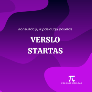 verslo startas