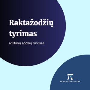 raktažodžių tyrimas